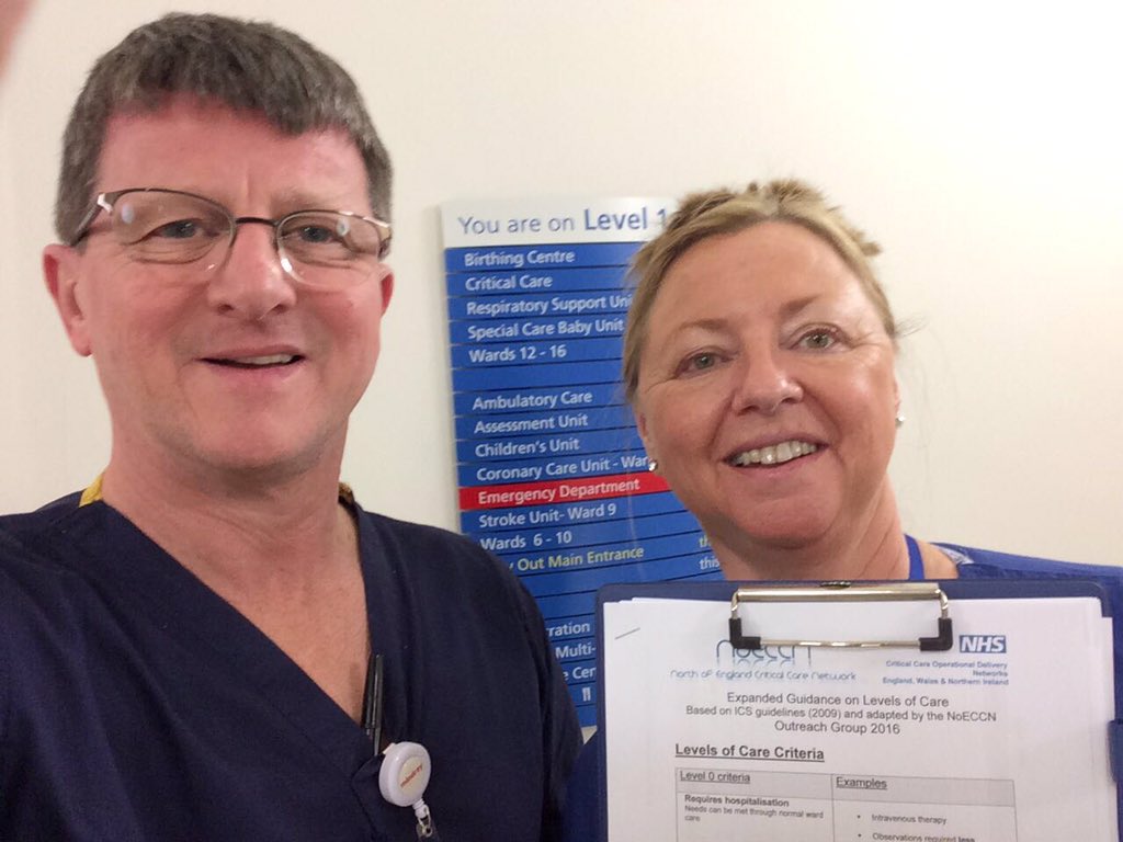 Assessing patient acuity across the Network -thanks to all the hard working Outreach teams for making this possible