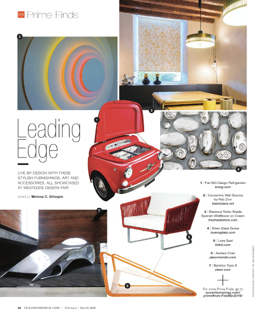 JMizrahiDesign's tweet photo. Our Avolare #chair #design is featured on the latest issue of @oceanhomemag. https://t.co/bd4gKEns7G