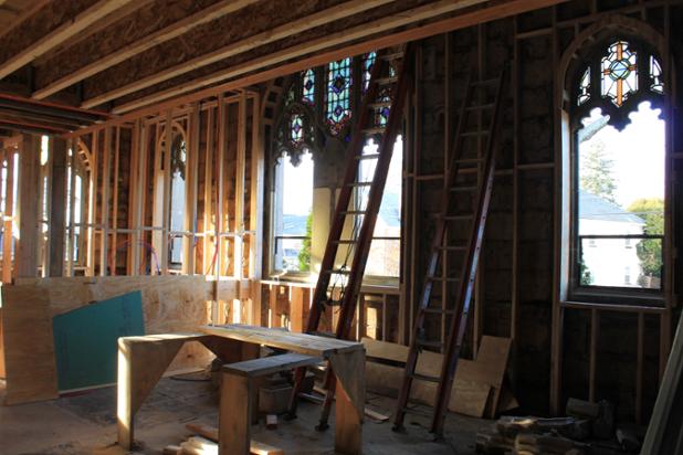 MainLinereBUILD's tweet photo. Capturing morning magic at Arbors at Athens. #Tour #ChurchConversion #RealEstate #MainLine #Ardmore https://t.co/Q6itavojap