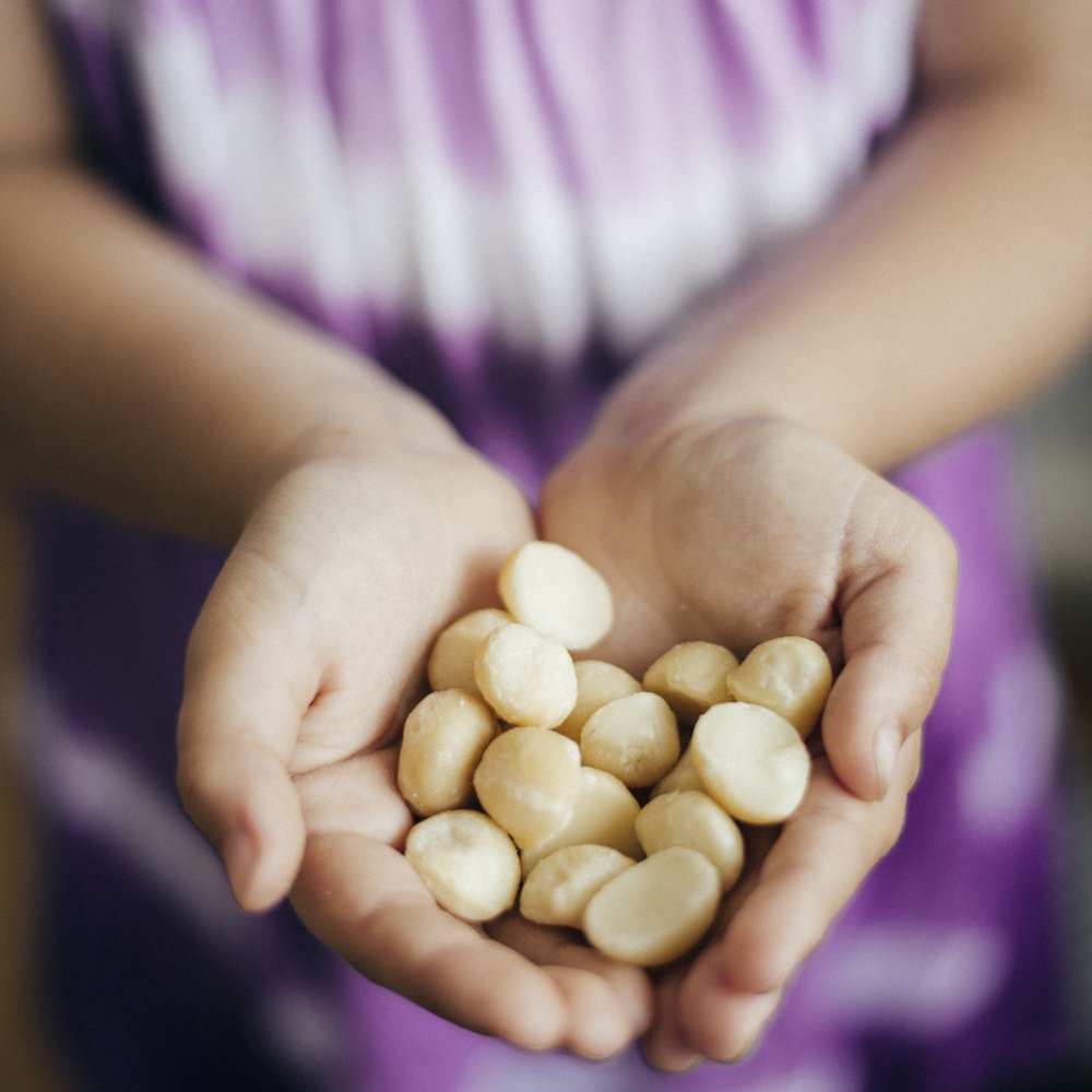 Enjoying a handful of macadamias as a snack is a delicious way to include more nutritious ‘core’ foods in your diet