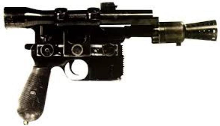 Manu77MR's tweet photo. Make Han Solo's Blaster!!  @ZaziNombies https://t.co/jaKpL4kG2x