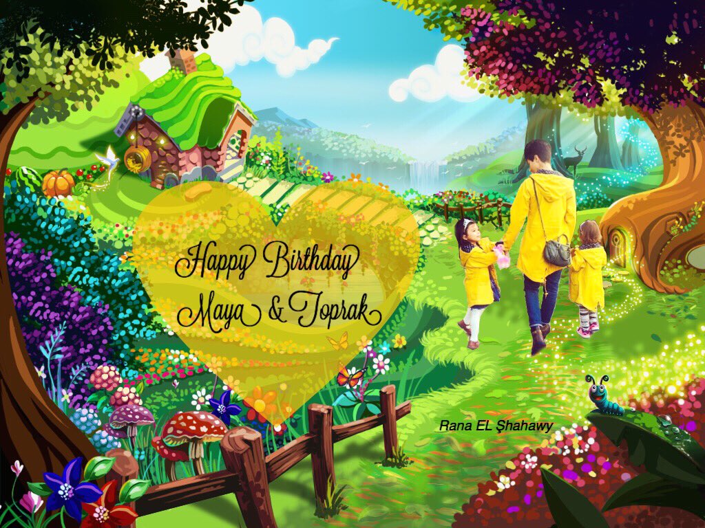 Superb95's tweet photo. Happy Birthday Maya &amp; Toprak ❤️ Wish you all the very best ❤️
#TubaBüyüküstün 
@TubaBustun https://t.co/CSm3mM0gon
