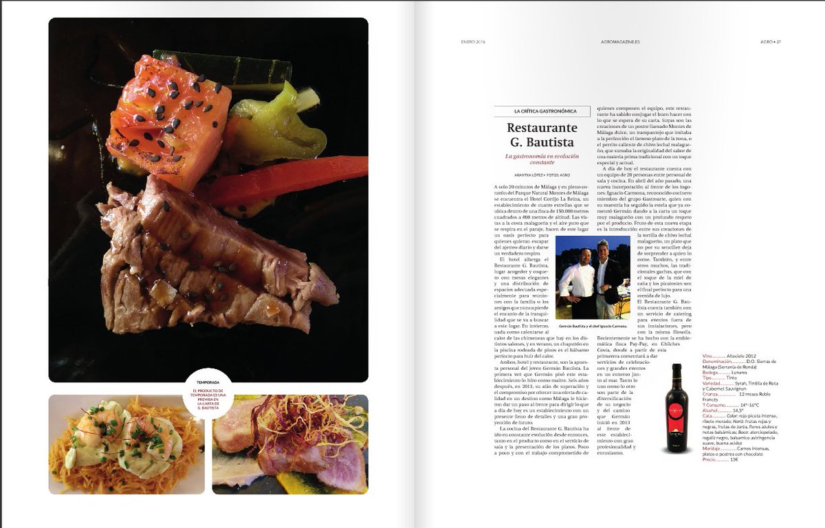 HClaReina's tweet photo. Salimos en la revista #AGROMAGAZINE!! 😀👍
https://t.co/pHYdeaJNQU…
#RGBAUTISTA #IGNACIOCARMONA https://t.co/LDP32Hfps0