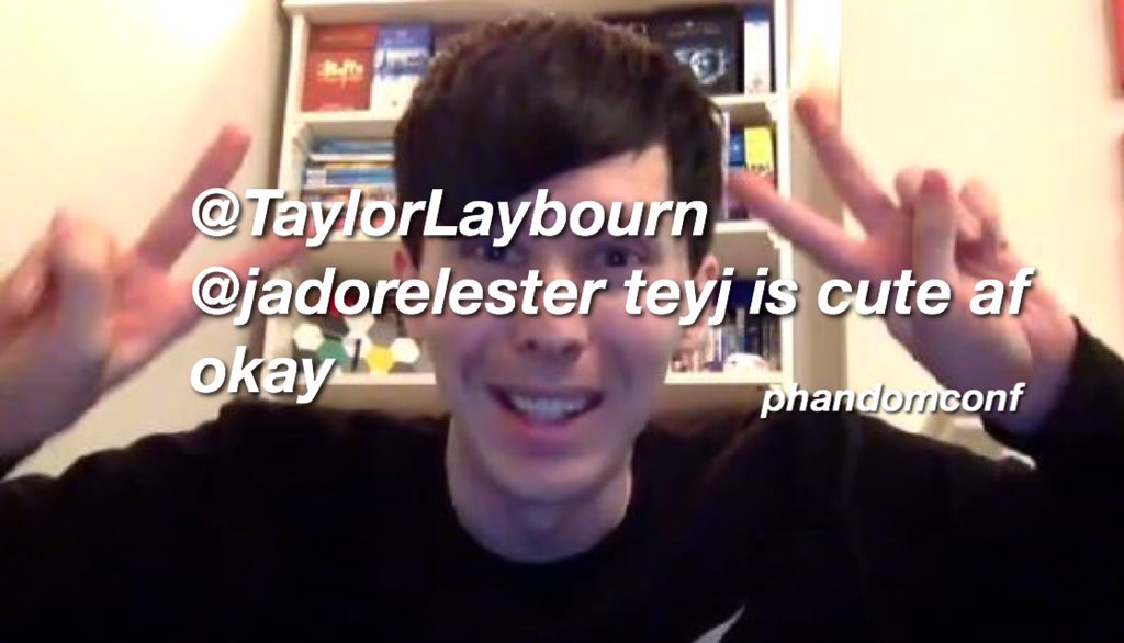 phandomconf's tweet image. @TaylorLaybourn @jadorelester