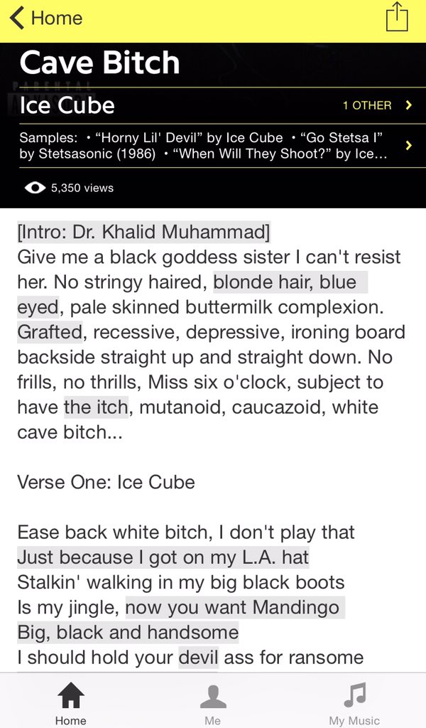 naima_soul's tweet photo. #NowPlaying #CaveBitch @icecube https://t.co/C1FliWnnjM