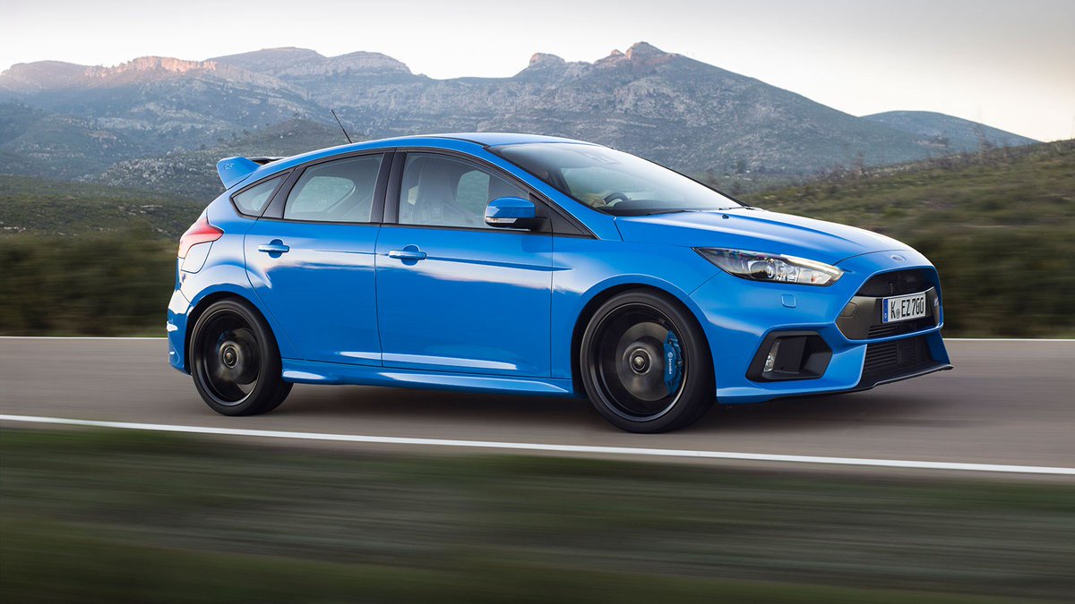 CARmagazine's tweet photo. Does the 345bhp #Ford Focus RS live up to the hype? We think so. https://t.co/rKT4X73nMa #FocusRS https://t.co/NI1fk27WRs