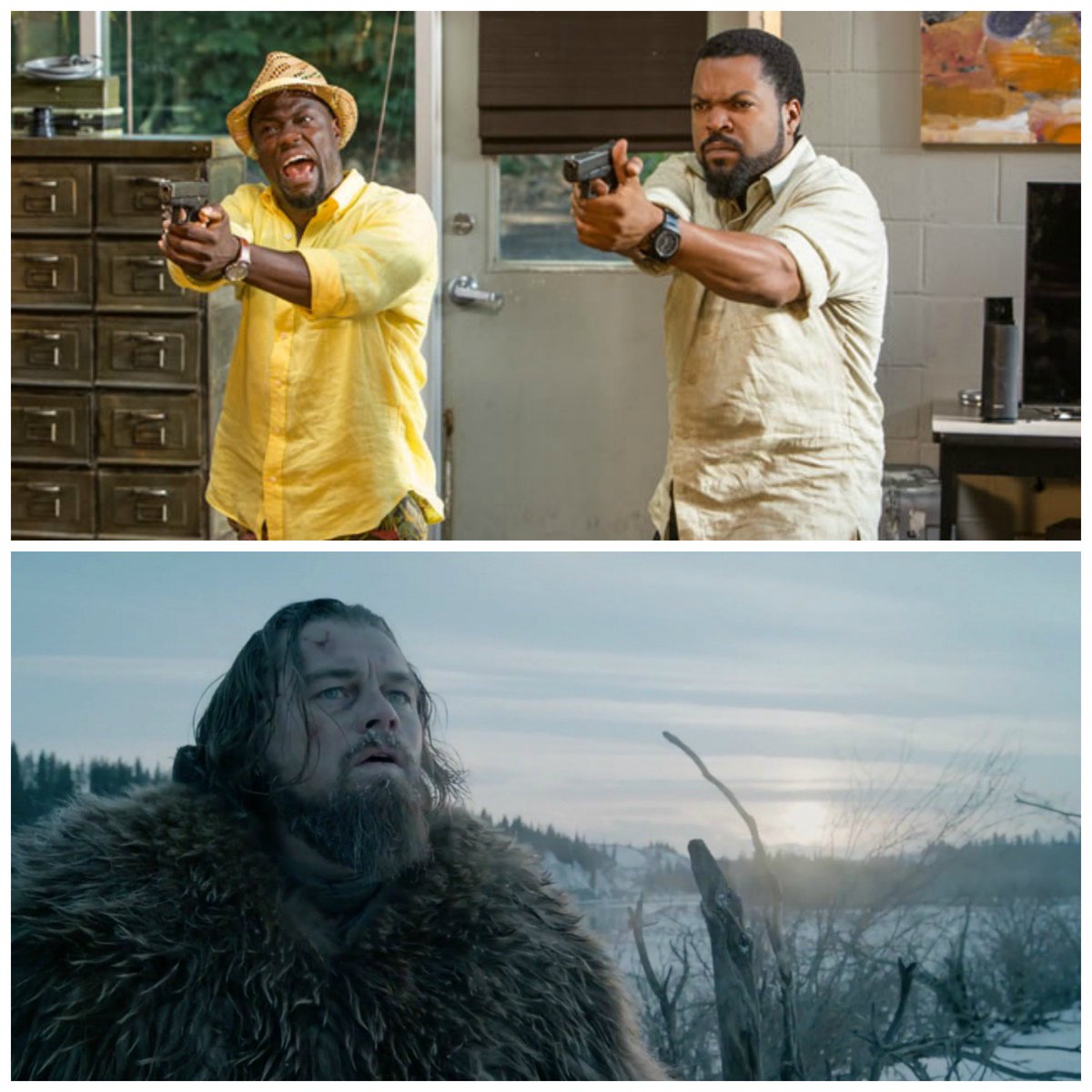 gofobo's tweet photo. #RideAlong2 and #TheRevenant were this weekends #topboxoffice #movies! Did you see either of them? #film #top https://t.co/owiyMKc1m9