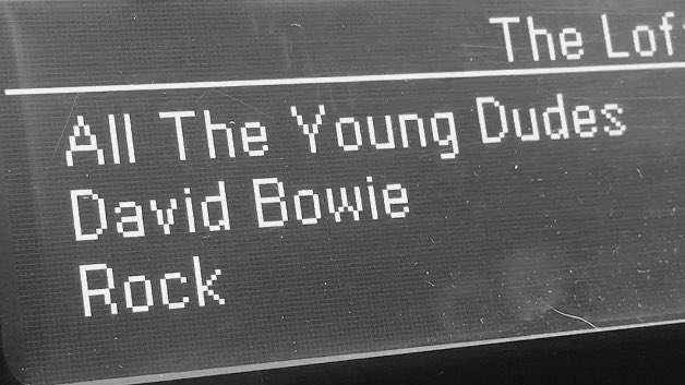 cheriestuff's tweet image. 🚀Loving #DavidBowie only tunes on @TheLoftSXM #channel40 programming perfection👌🏼Please keep this format always⚡️🎶⭐️