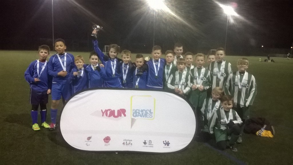 Our finalists <a href="/Nsport/">Northamptonshire Sport</a> School Games Football Finals #SmallSchools <a href="/Manor_School/">Manor School</a>  Roade won 4-1 v <a href="/GreatDoddington/">Great Doddington Pri</a>