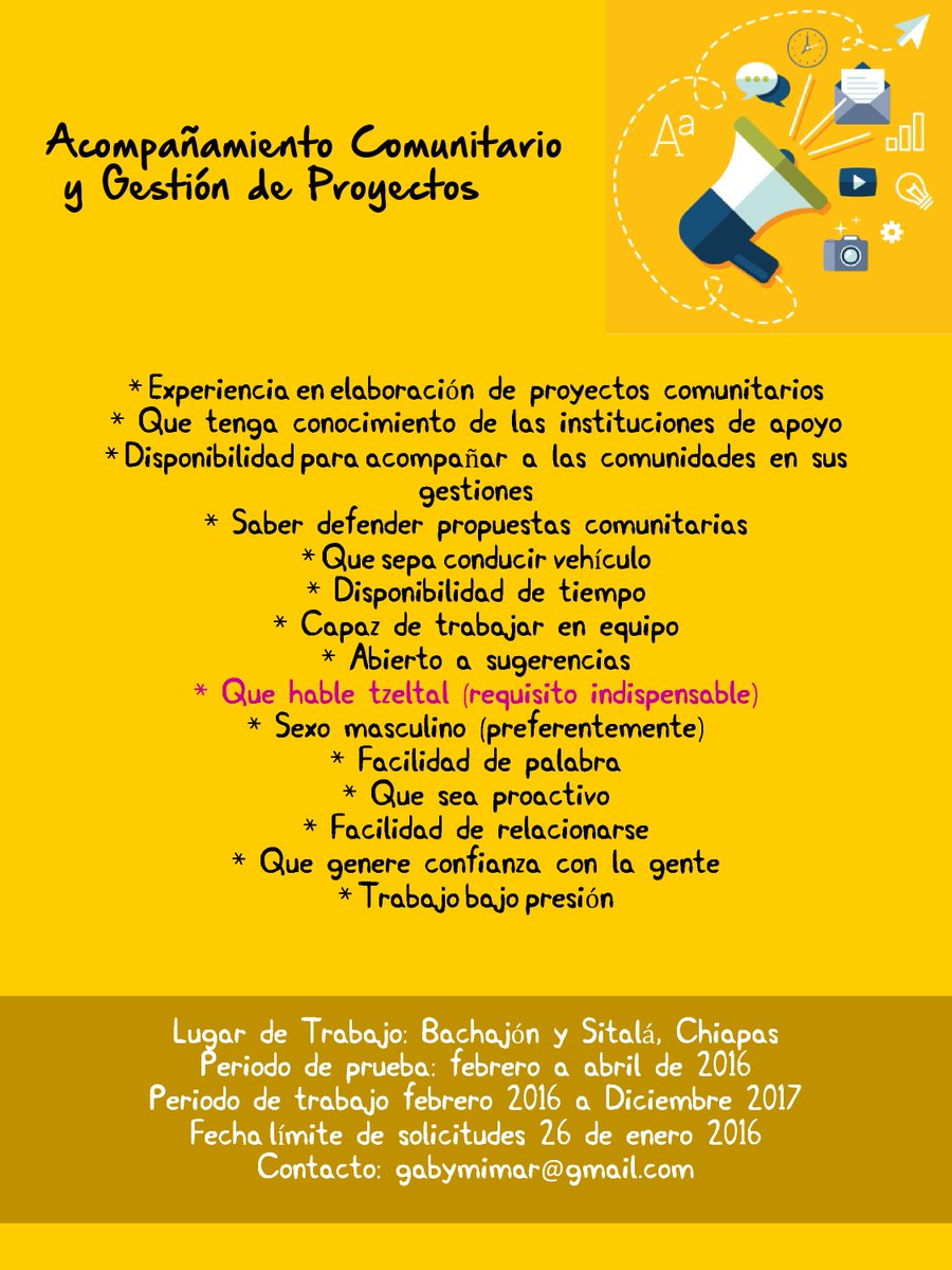 conider's tweet image. ¡Te estamos buscando!