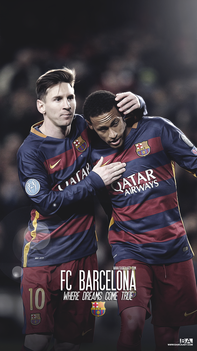 neymar and messi wallpaper