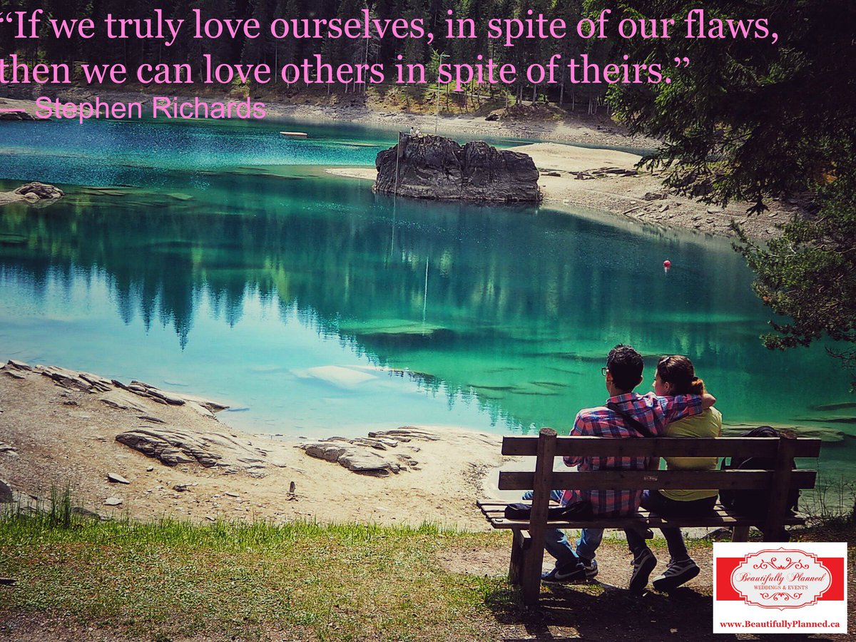 BeautifullyPlan's tweet image. If we truly love ourselves, in spite of our flaws... #beautifullyplanned #wedding #brides #grooms #weddingplanning