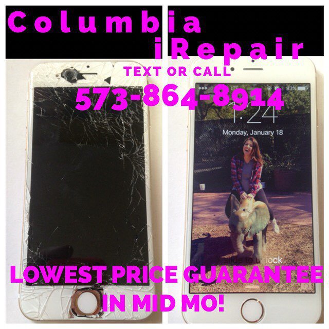ColumbiaiRepair's tweet photo. #iphone #iphone6 #repair #mizzou #lowest #price #guarantee #columbiamo #missouri #mizzoufootball https://t.co/gt65bfyq98