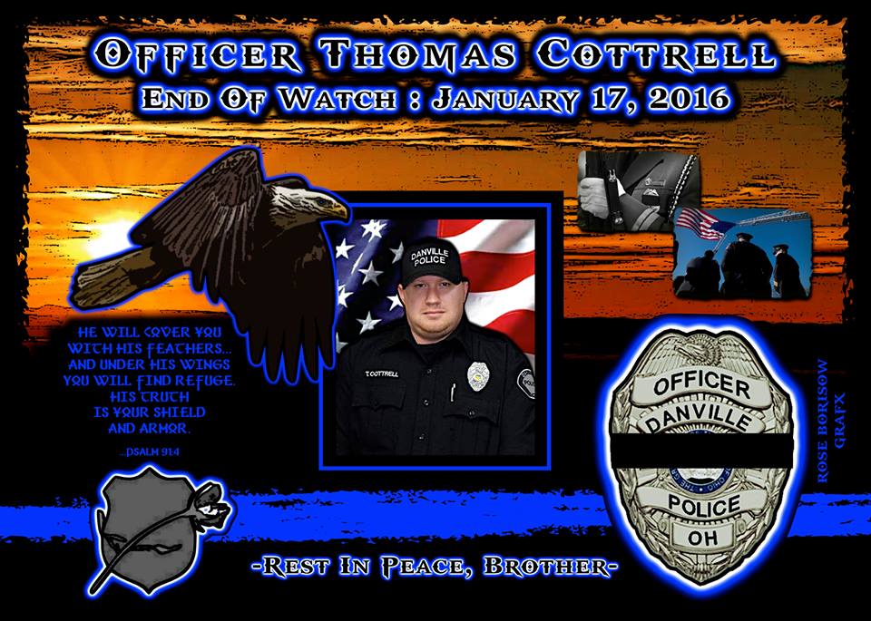 Officer Thomas Cottrell. Danville Police Department. EOW: 1/17/2016
goheroes.us/law-enforcemen…