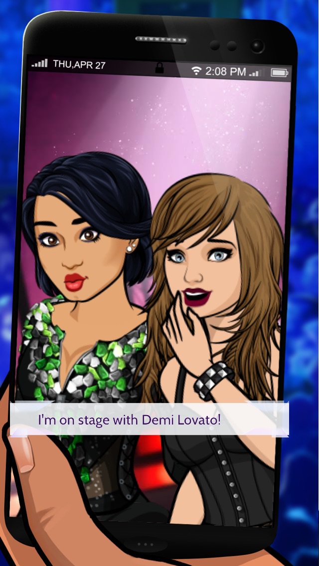 _TheLizzieDee's tweet photo. I got a photo on stage with Demi Lovato! #episode #demipathtofame https://t.co/uEFIGWhmB0 https://t.co/ktZ82LkoTE