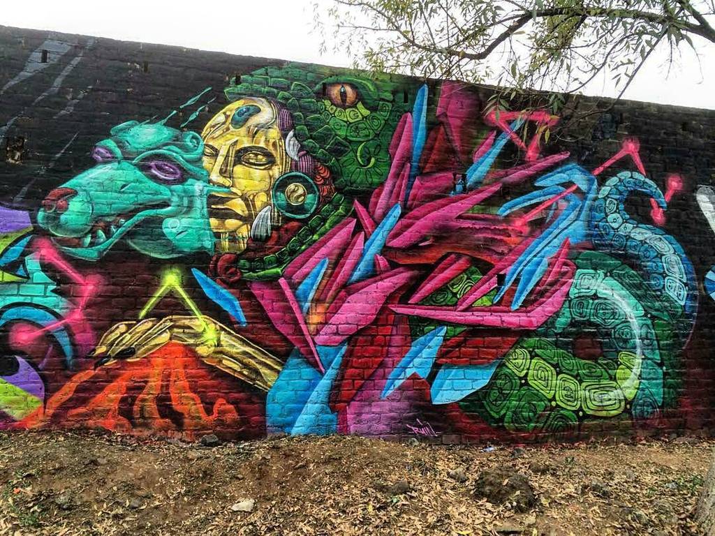 StArtEverywhere's tweet photo. @nachor_uno + @ruindiesirae нарисовали в Тангансикуаро (Мексика). #nachor #nacho #ruindiesirae #ruin #streetartmexi… https://t.co/P53tvtDEbK