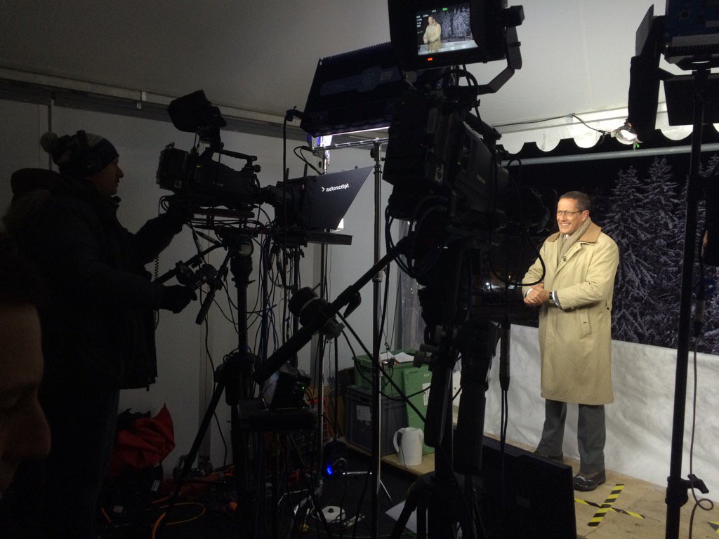 DWilkinsonCNN's tweet photo. CNN's first live show from #Davos2016 is underway in subzero temperatures with @richardquest. #CNNDavos https://t.co/UBTDlZr2qe