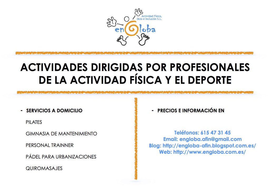 Engloba_AFIN's tweet photo. SERVICIO A DOMICILIO MÁS INFORMACIÓN EN
https://t.co/7hJlpAHGCY @MGamonales @Mirandasister @franplas @rubn_gn https://t.co/ExaUe5SR0i