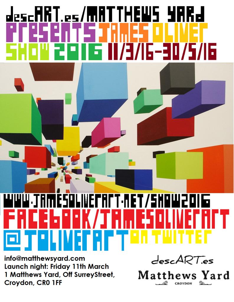 Show2016 coming soon! #art #abstract #exhibition #streetart #popart #matthewsyard #surreystreet #Croydon #Reigate
