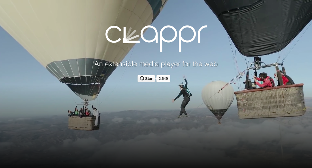 datarhei's tweet photo. Fresh release of the extensible #Clappr media player cam out today (v.0.2.30)
https://t.co/HOCK4uLgkA #OSS #HLS https://t.co/yJV2r9U4sn