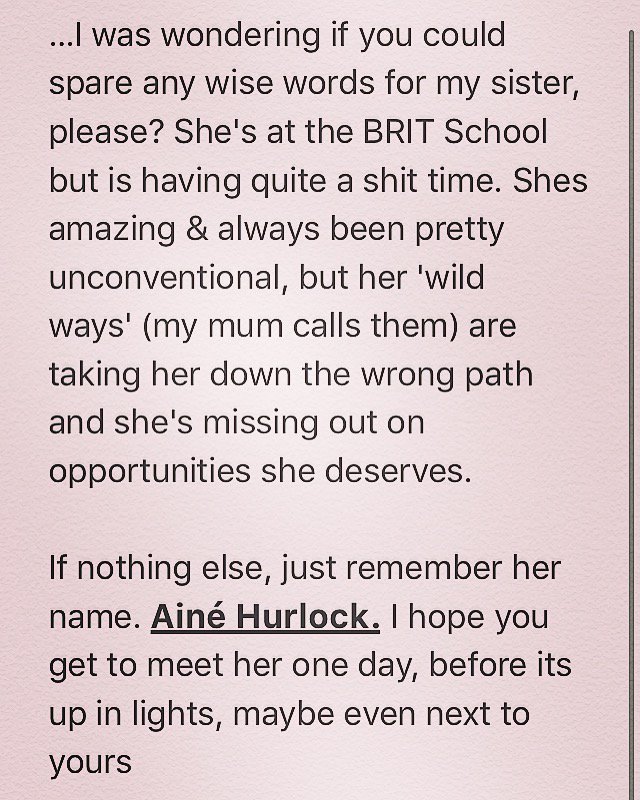 sianrubyh's tweet image. Hello @Adele you pour your heart out for all, so heres me pouring mine out for my baby sister. its a longshot but...
