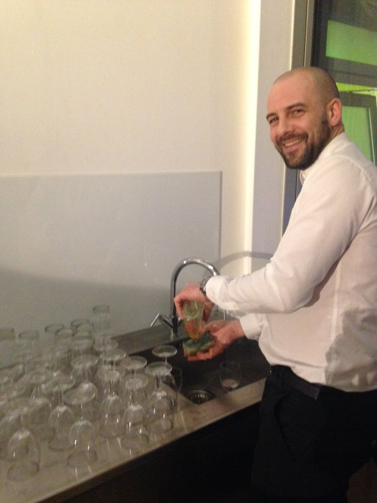 Thank you James Bishop for doing the washing up! Sterling effort! All done!!!