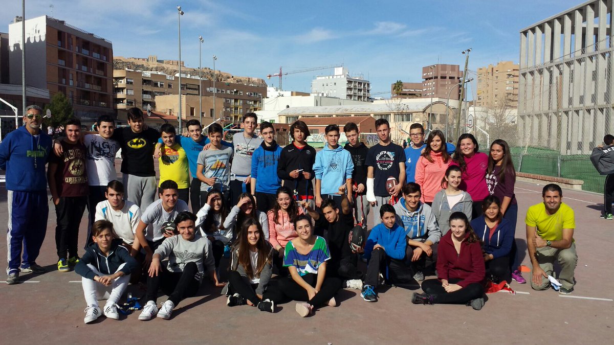 CFAMustangs1's tweet image. I.E.S ROS GINER, LORCA MURCIA/ FOOTBALL FLAG