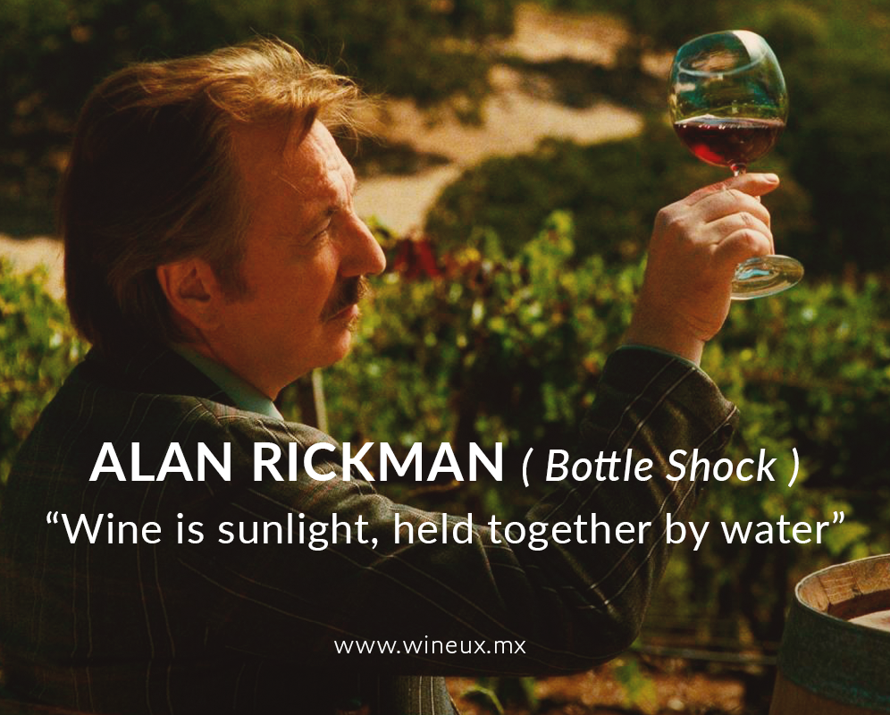 wineux's tweet photo. #Rip #AlanRickman Snape en Harry Potter, Steven Spurrier en “Guerra de Vinos” '08 #Quote #FraseDelDia #Vino #Wineux https://t.co/Uy76Of8oB2