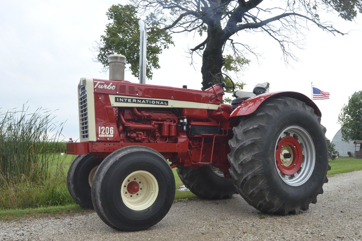 It's a #MecumMuscleTractorMonday! This 1206 Wheatland is headed to the #GoneFarmin #SpringClassic2016 as Lot S106.