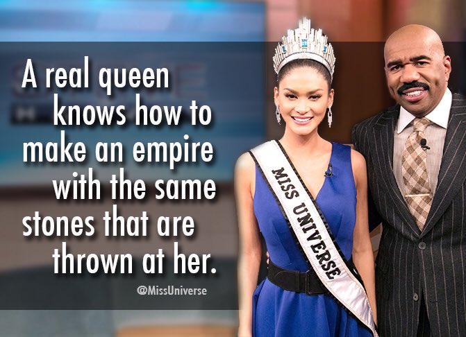 IAmSteveHarvey's tweet photo. .@MissUniverse An absolute class act! https://t.co/yWXAUTNzbg