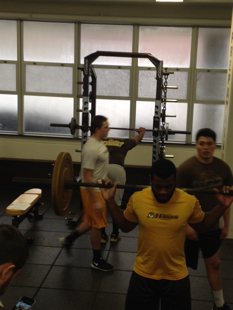 QUHawksFootball's tweet photo. Give of yourself so others can succeed! #MLKDay #HawkFB #QUTough #QUStrong https://t.co/EunzgJjrOr