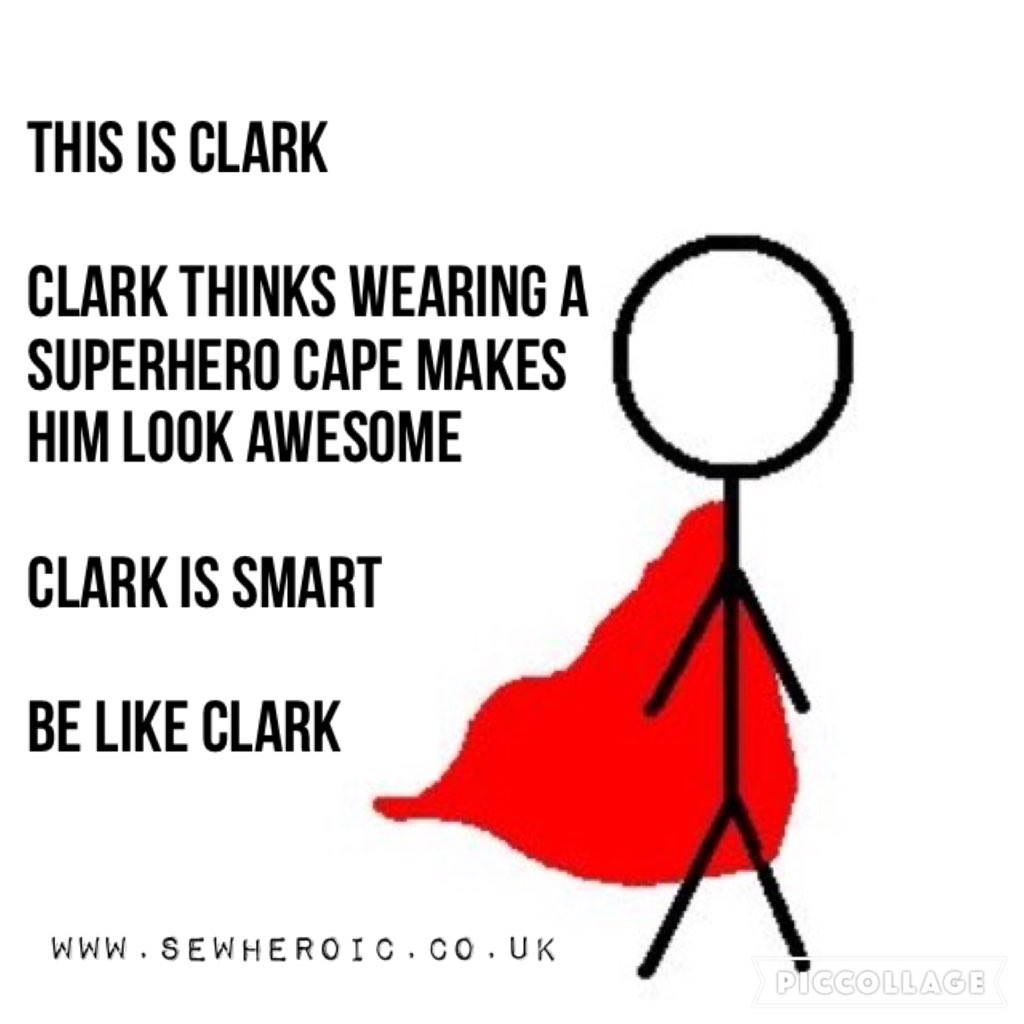 sewheroic's tweet photo. #capesarecool #superheroes #superherocape #BelikeBill https://t.co/K8Essz7Hn6