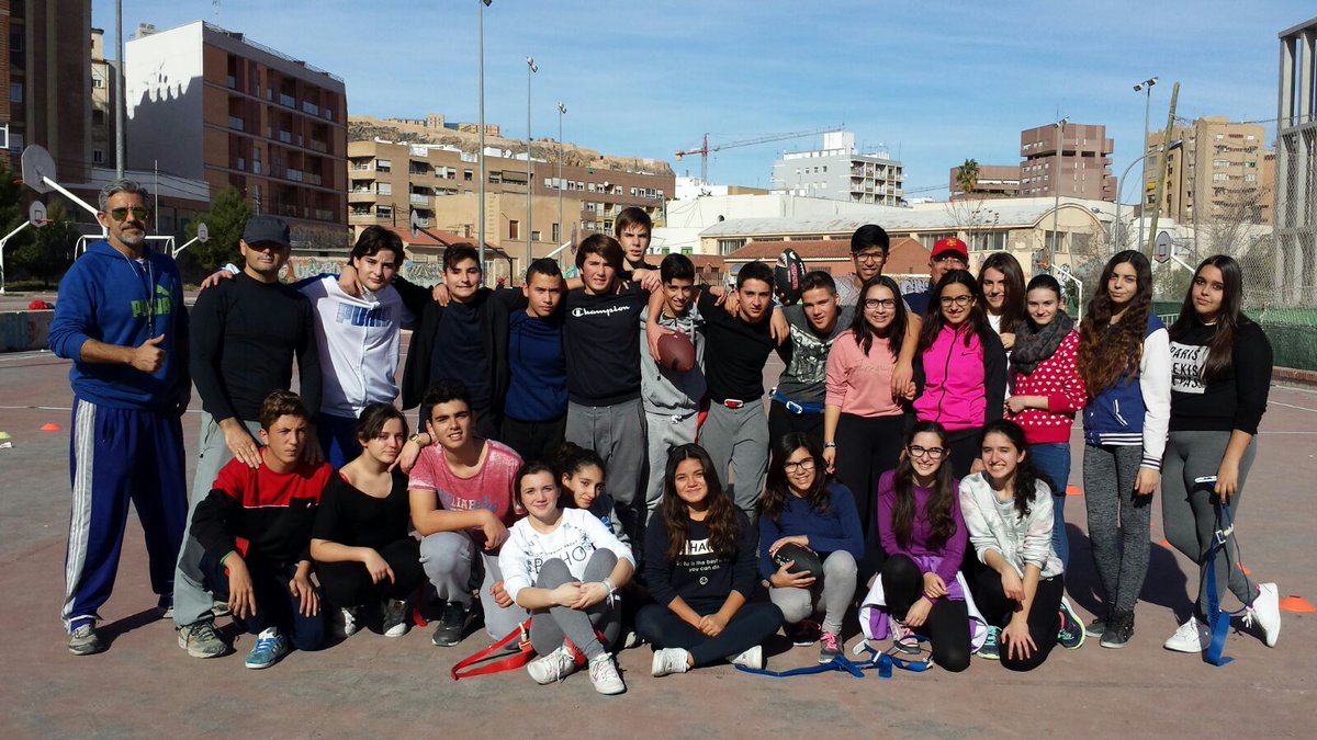 CFAMustangs1's tweet image. I.E.S ROS GINER, LORCA, MURCIA FOOTBALL FLAG