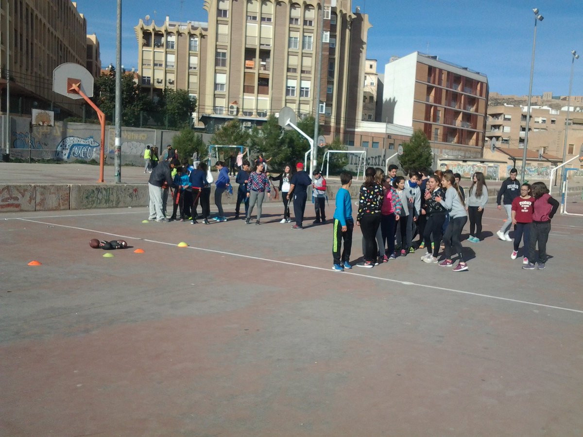 CFAMustangs1's tweet image. I.E.S.ROS GINER LORCA, MURCIA  FOOTBALL FLAG