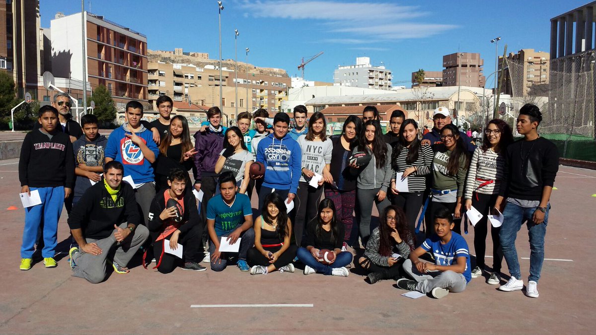 CFAMustangs1's tweet image. I.E.S.ROS GINER LORCA, MURCIA FOOTBALL FLAG