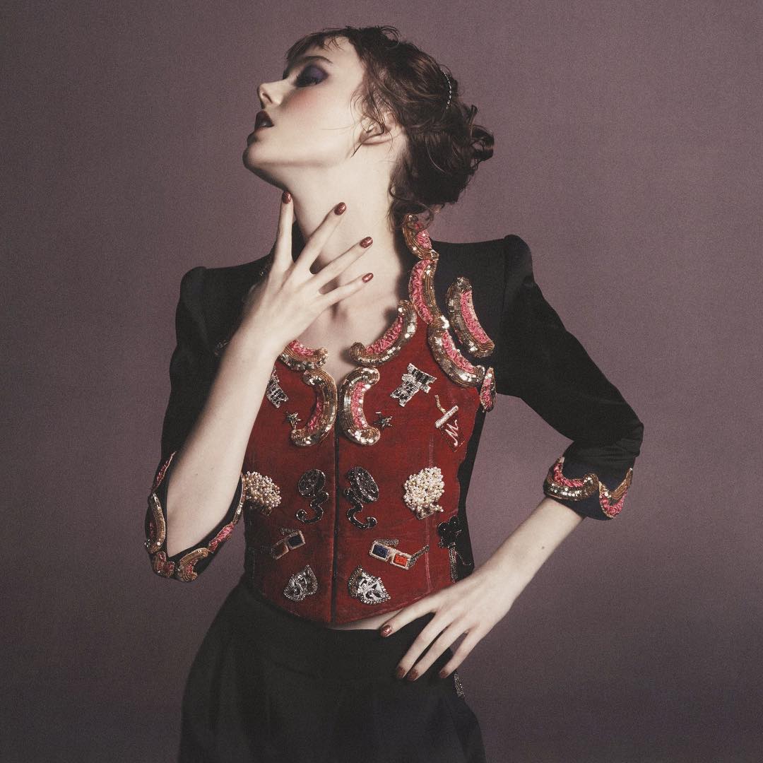 I fell in love with Kiki the moment she walked through the doors during our SS16 show prep mjin.tl/s16kw