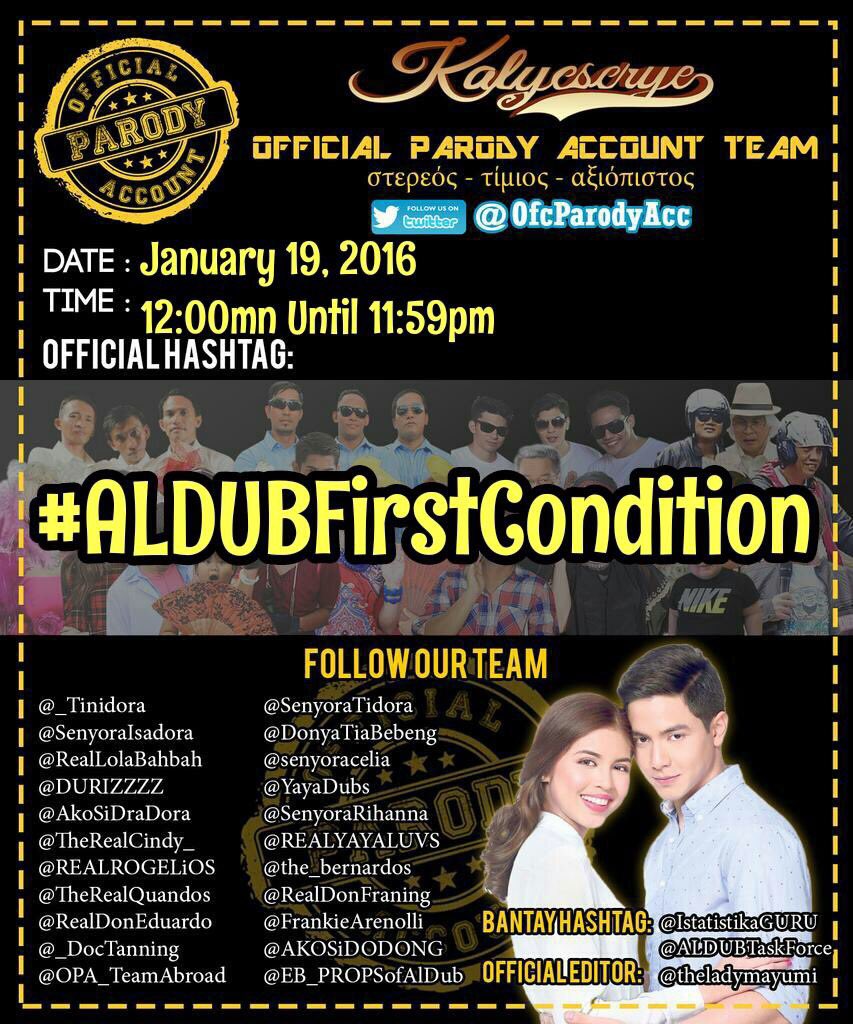 KS_KalyeOutfits's tweet photo. Good morning! 
Our OHT >> #ALDUBFirstCondition
Have a nice day!

Follow -> @EB_PROPSofAlDub @ofctrendsetter https://t.co/9Ma7SlEqpI