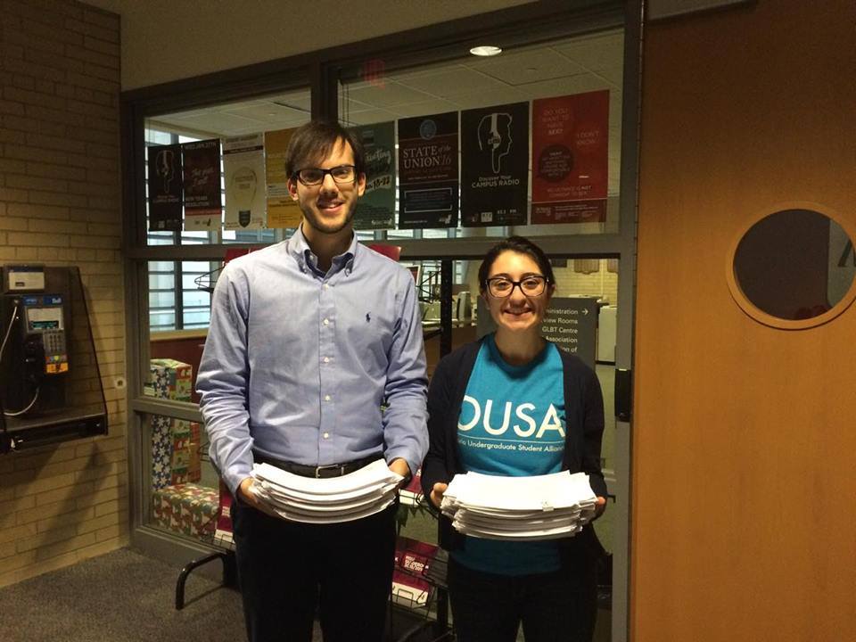 MSU_McMaster's tweet photo. 5 days, 1087 letters, 1 ask: We need to #TimeOutON tuition increases in Ontario. #McSU #onpoli https://t.co/SDq9EhhX3L