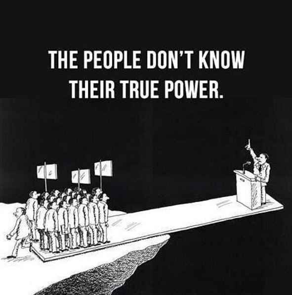 WakeupPeopIe's tweet photo. The people don't know their true power https://t.co/nDPO79Virj
