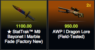 CSGOJackpotcom's tweet photo. Fancy! #CSGOgiveaway #csgojackpotsite #dragonlore #csgojackpot https://t.co/J3FmHGJV00