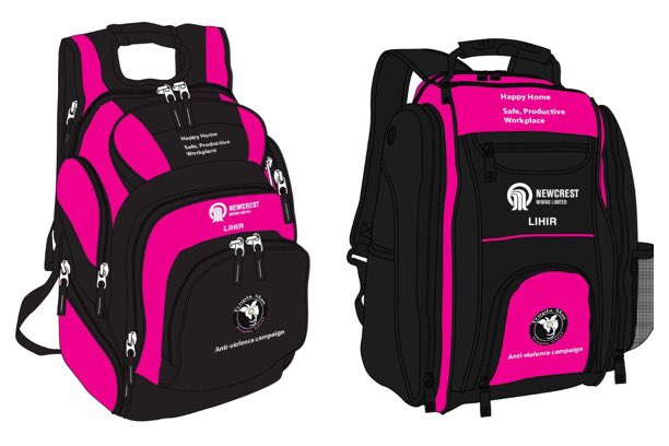 Backpacks for @NewcrestAndYou Trupla Man Trupla Meri campaign at LIHIR <a href="/visitPNG/">Papua New Guinea</a>