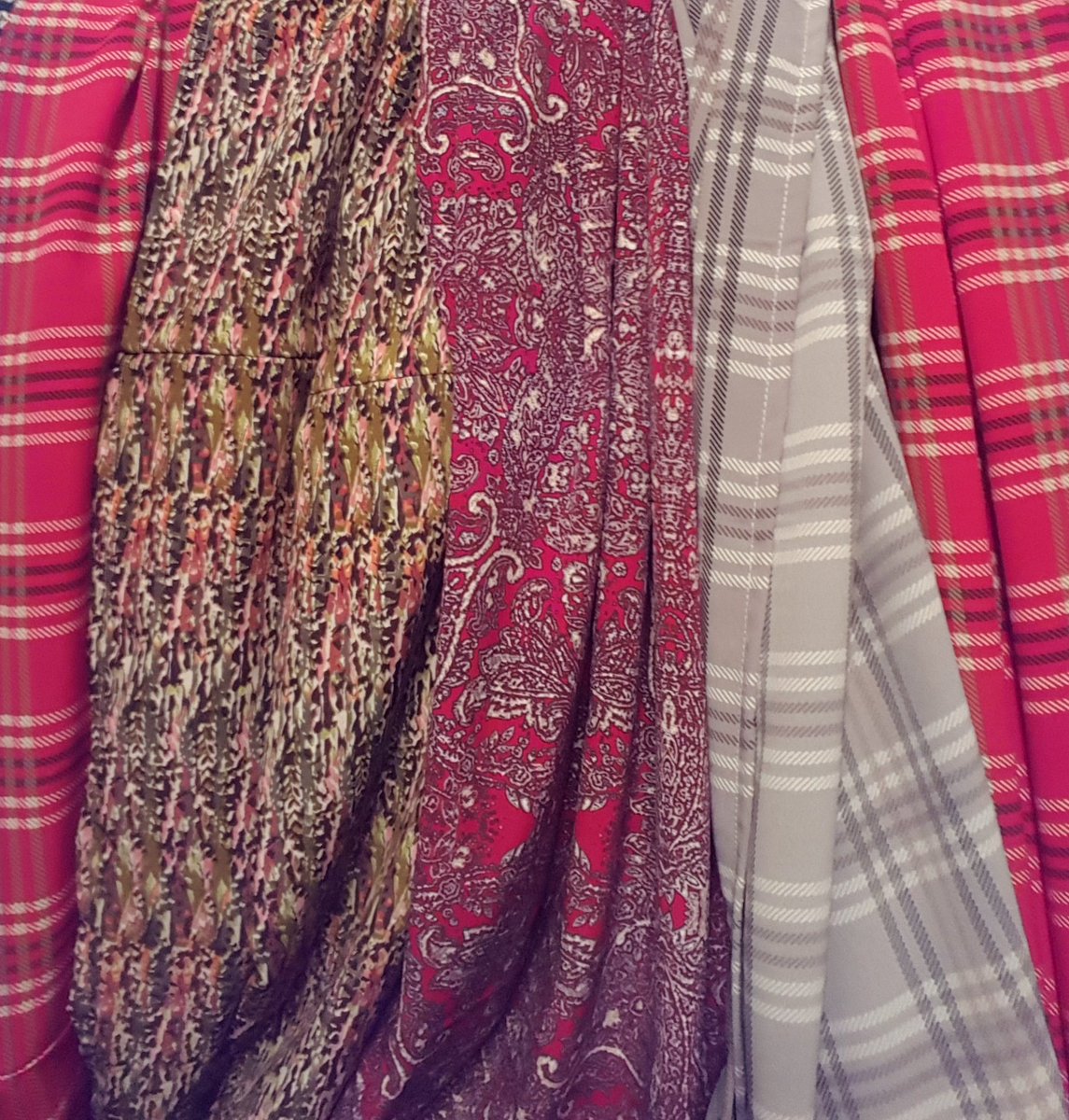 Prettyprintsca's tweet photo. These are hot off the Prettyprints press! More red and Valentine's Day scarves coming soon! #staytuned https://t.co/PH2DnzXxmK
