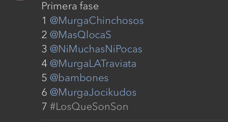murgastf's tweet photo. #SCMurga1 Y ahora @MurgaLATraviata https://t.co/RGGigwxIoR
