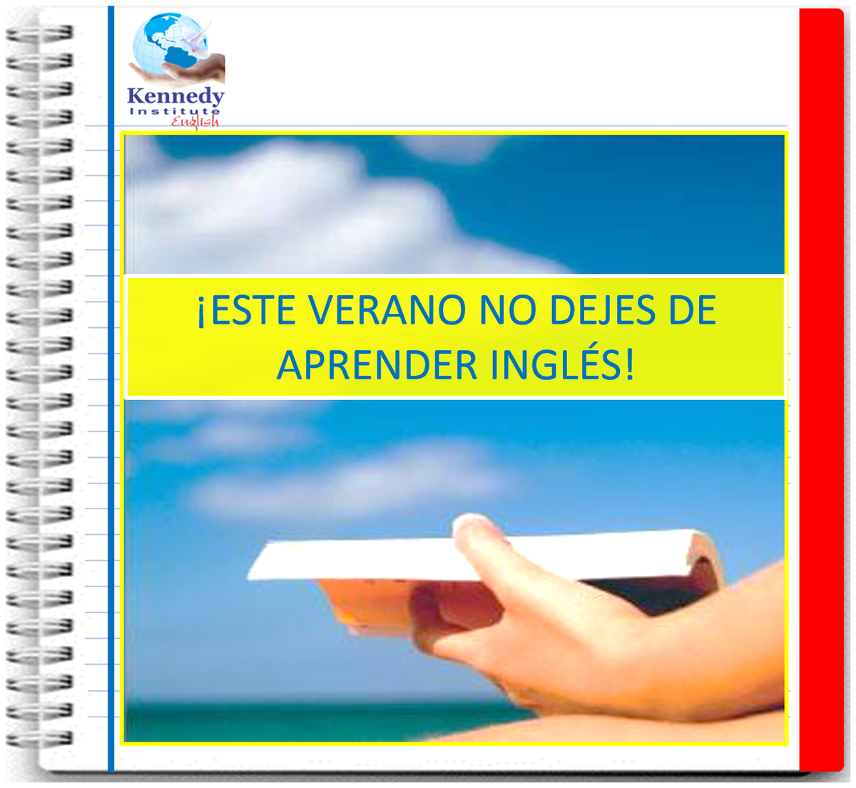KennedyInstitut's tweet photo. ¡Aprovecha este verano y estudia inglés en el Instituto Kennedy! https://t.co/5myphmWBXs