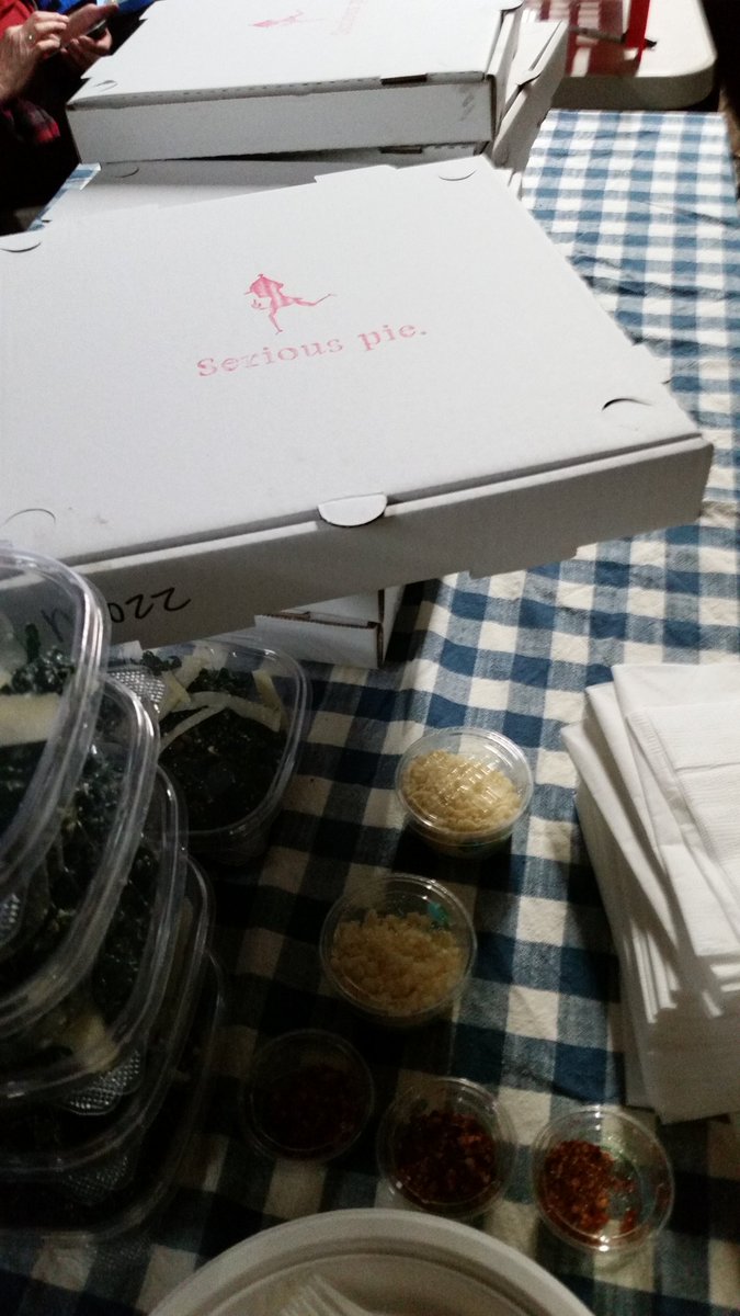 SustCapHill's tweet photo. Thank you, @SeriousPiePike for sponsoring the volunteer break today! https://t.co/RPlkNID0Gv
