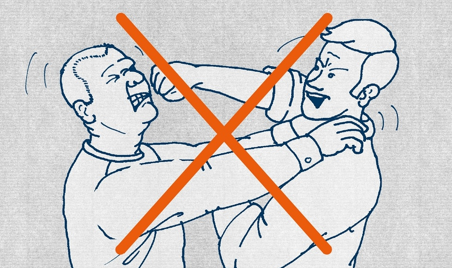 ajplus's tweet photo. Make eye contact. Shake hands. No fighting.

Germany offers cultural guide for refugees: https://t.co/QgrG38e5Td https://t.co/mXUUkY4U8H