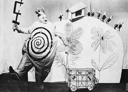 centre4every's tweet photo. Who’s this guy? It's Ubu Roi (sometimes translated as King Turd). More on this from Helmut Munz at our next event. https://t.co/H6u0RTsPmt