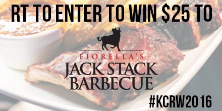 RestaurantWeek's tweet image. #KCRW2016 CONTEST! RT to be entered to win a $25 gift card to @jackstackbbq! Winner selected tomorrow, good luck!