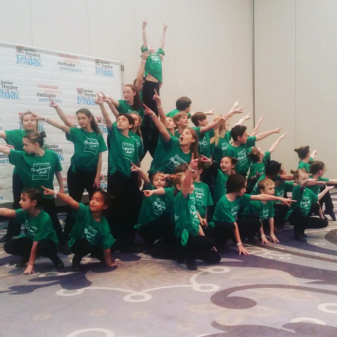 AvlPAA's tweet photo. Honored to receive Excellence in Ensemble at 2016 Junior Theater Festival #jtf16 #avlkids https://t.co/ZN3dIItSun https://t.co/ZYU9Oh21Ol