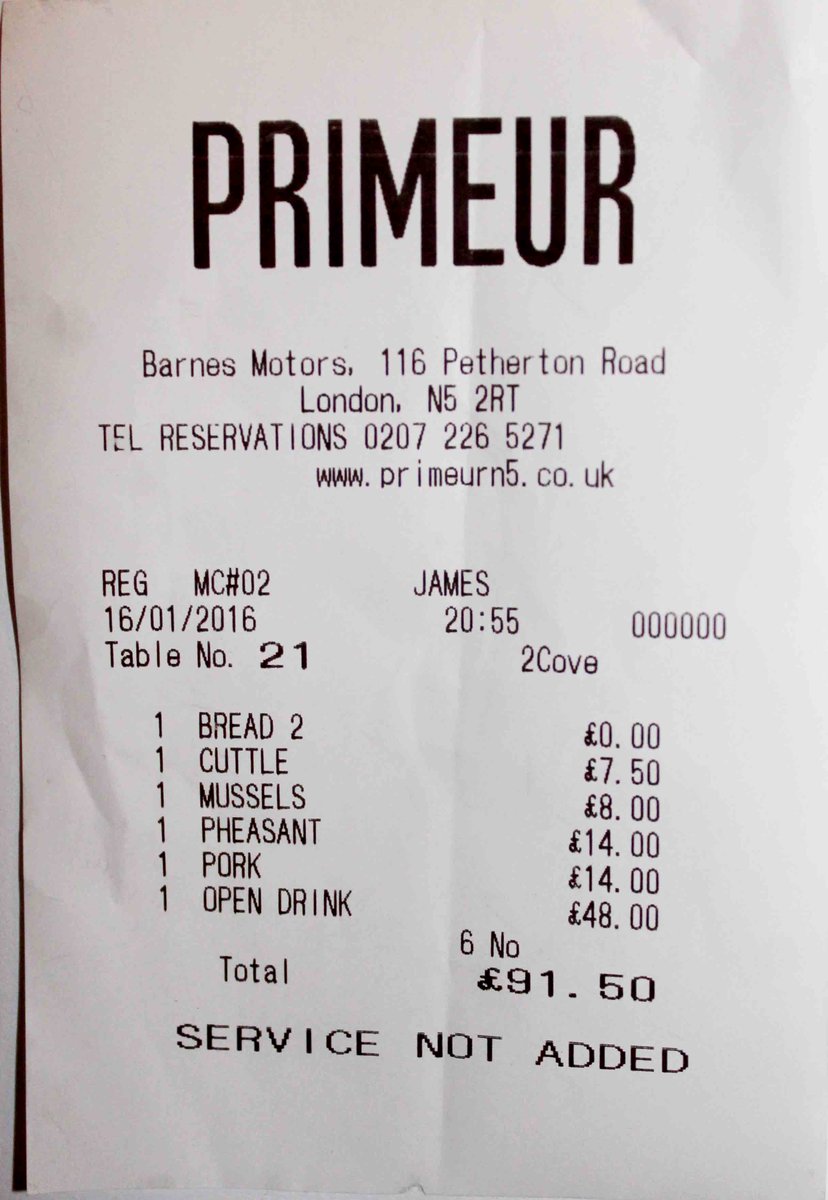 UpperStreetN1's tweet image. AVOID .@Primeurs1 N5 #artisan #hipster #SCAM Sat, RUDE mngr Jeremy FORCED 2 women to pay £48 for wine not ordered!